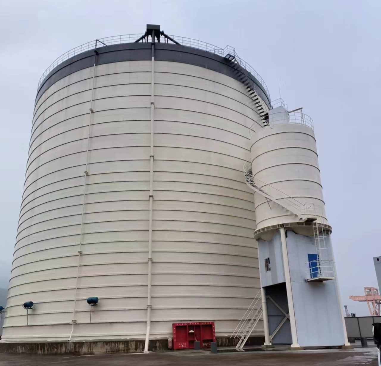 忻府10万吨水泥钢板库