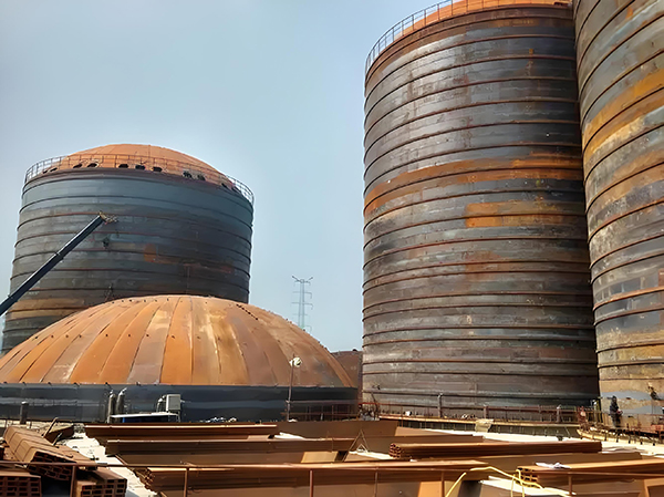 忻府焦粉钢板仓